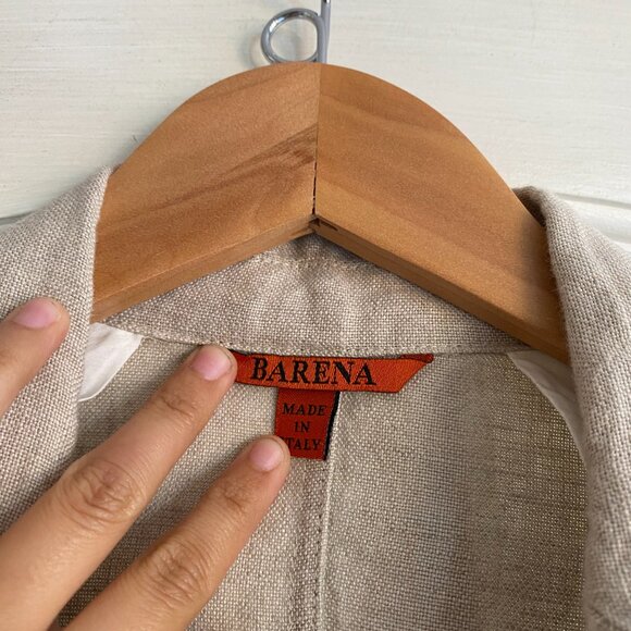 Barena Italian Cream Lightweight Blazer - Picture 2 of 6